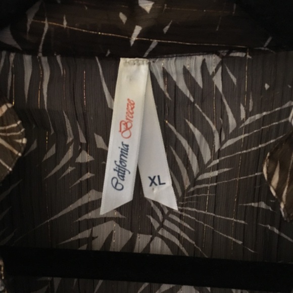 NWOT California breeze Shear Swimsuit cover-up - Picture 7 of 8